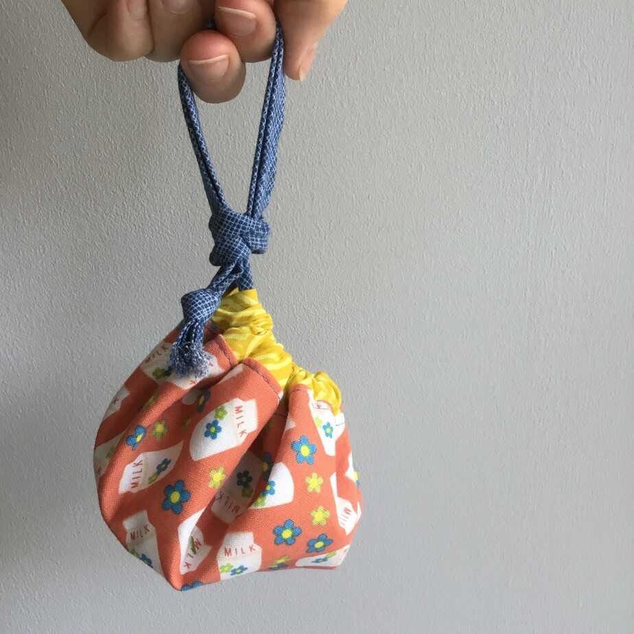 Circular Drawstring Bag Tutorial - a Mini StashnGo!