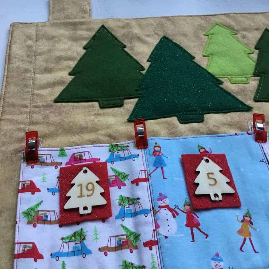 Big Pocket Advent Calendar Sew Along: hints and tips for personalising and customising
